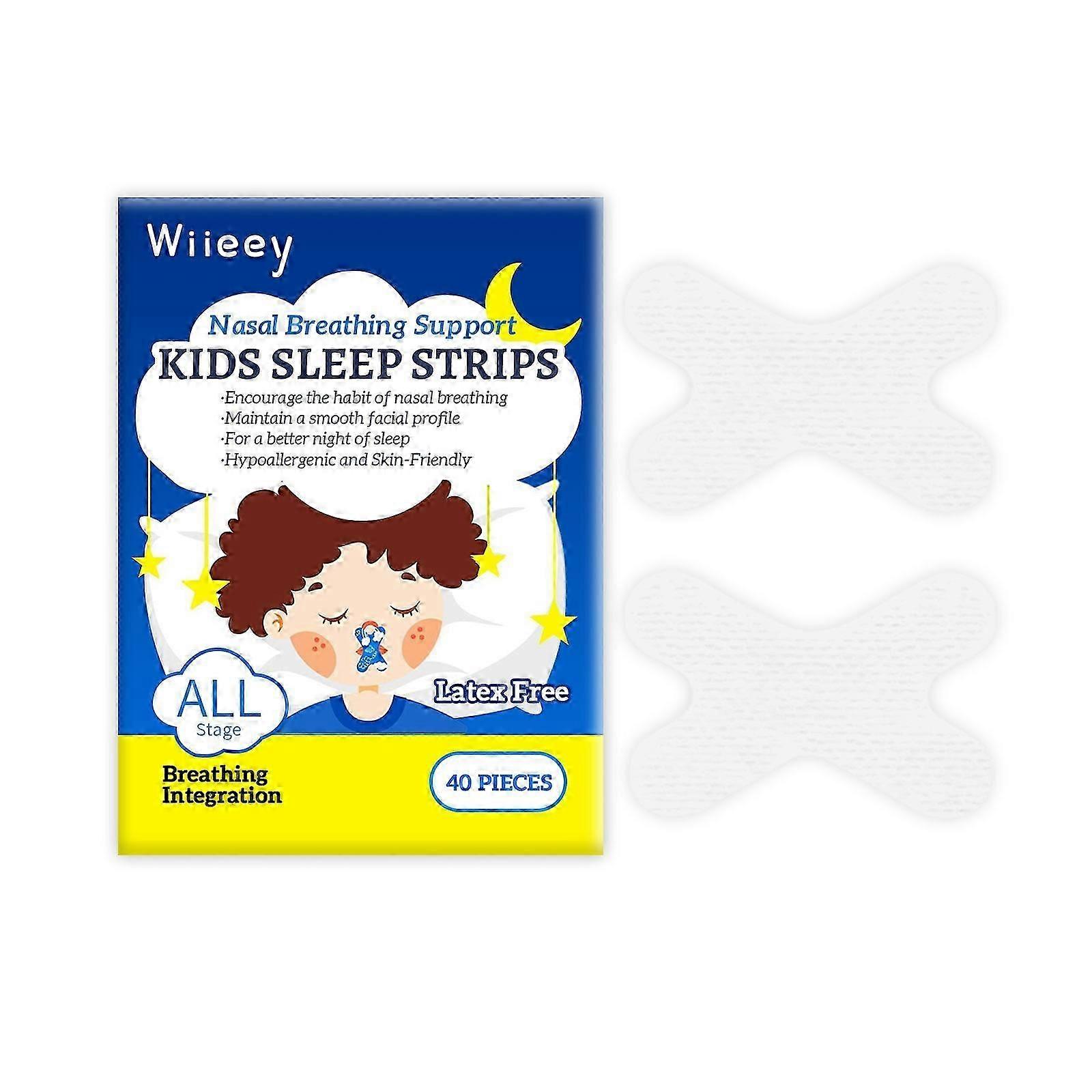 Wiieey Children's Snoring Patch provides comfortable, stable, and quiet sleep at night, preventing snoring and preventing snoring