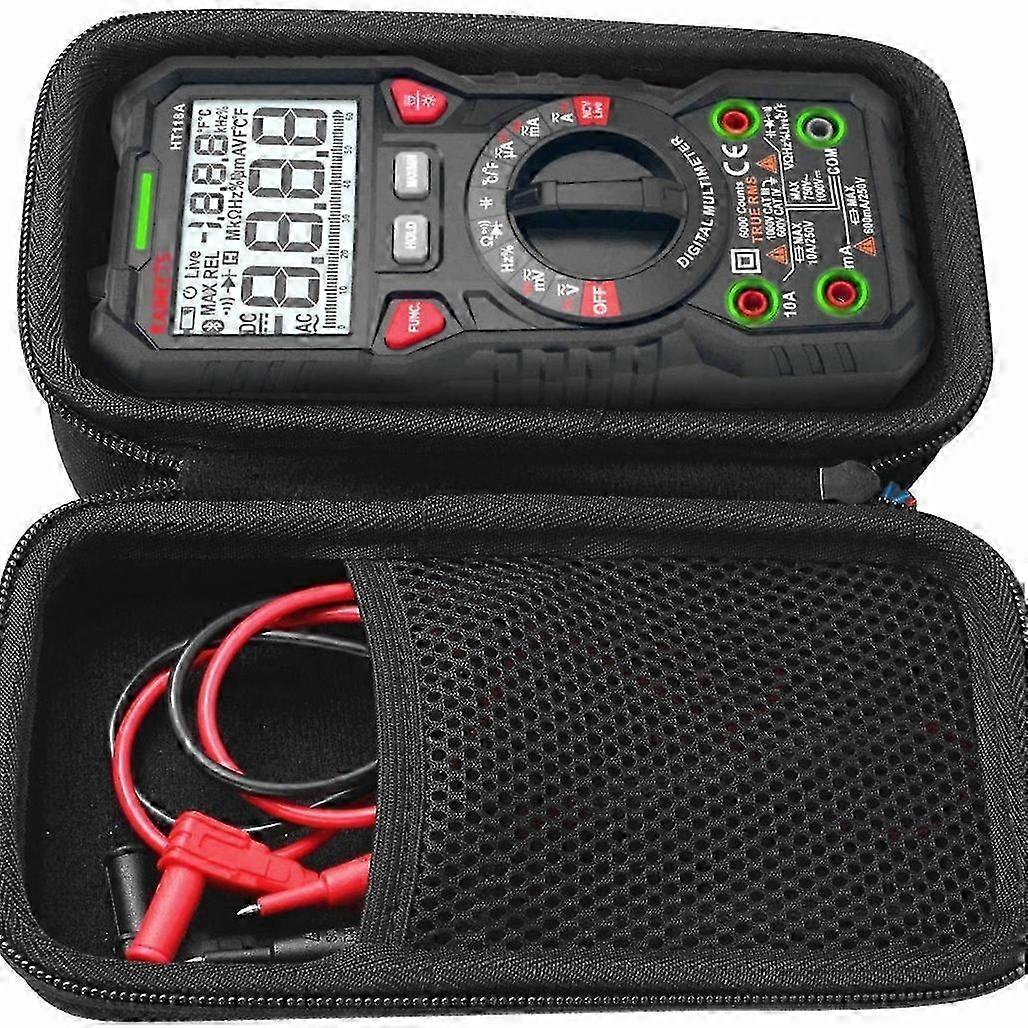 Hard Travel Case Replacement for Digital Multimeter, TRMS 6000 Counts Volt Meter Auto Ranging,20*12.5*6.5cm