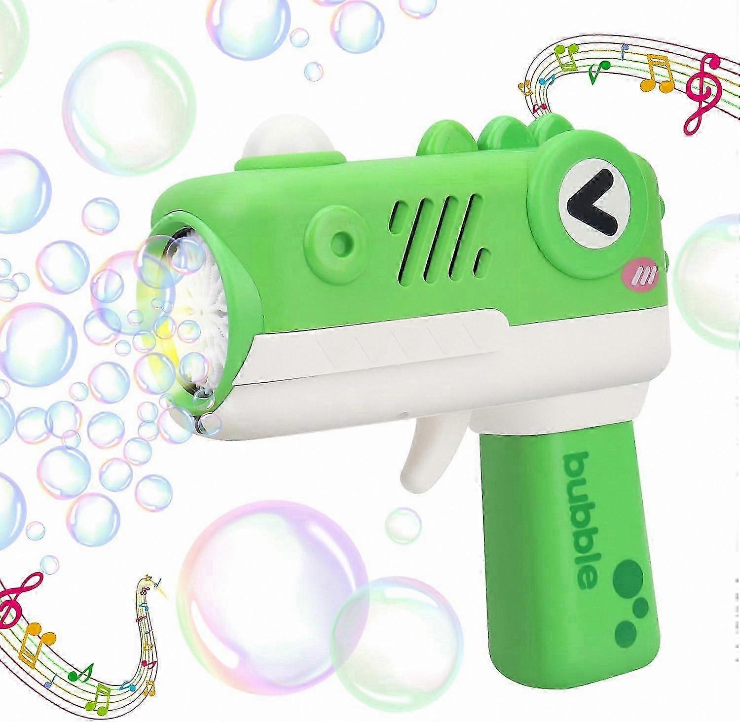 Musical Bubble Blaster with LED Lights for Kids 4-8, Perfect for Summer Parties and Birthday Gifts