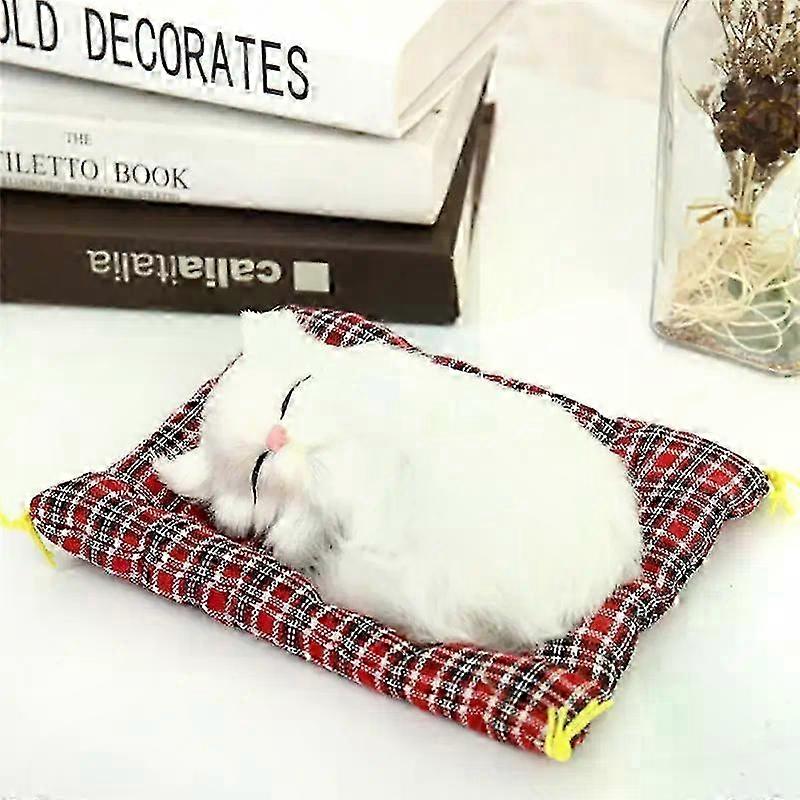 Plush Kitten Toy for Car Decoration Durable Soft Simulation Universal Auto Accessory Portable Automobile Ornament Cute Furry Doll