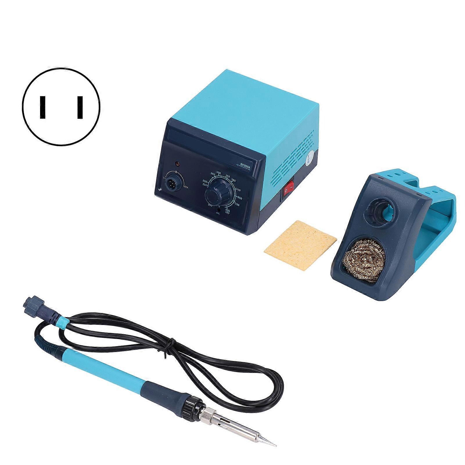 Soldering Station Adjustable Temperature Thermostat Rework Electric Iron 60W BK969A