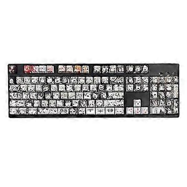 Dye Sublimation Keycap Replacement Parts PBT Keycaps Fits Cherry Gateron Kailh Switch Mechanical Keyboard