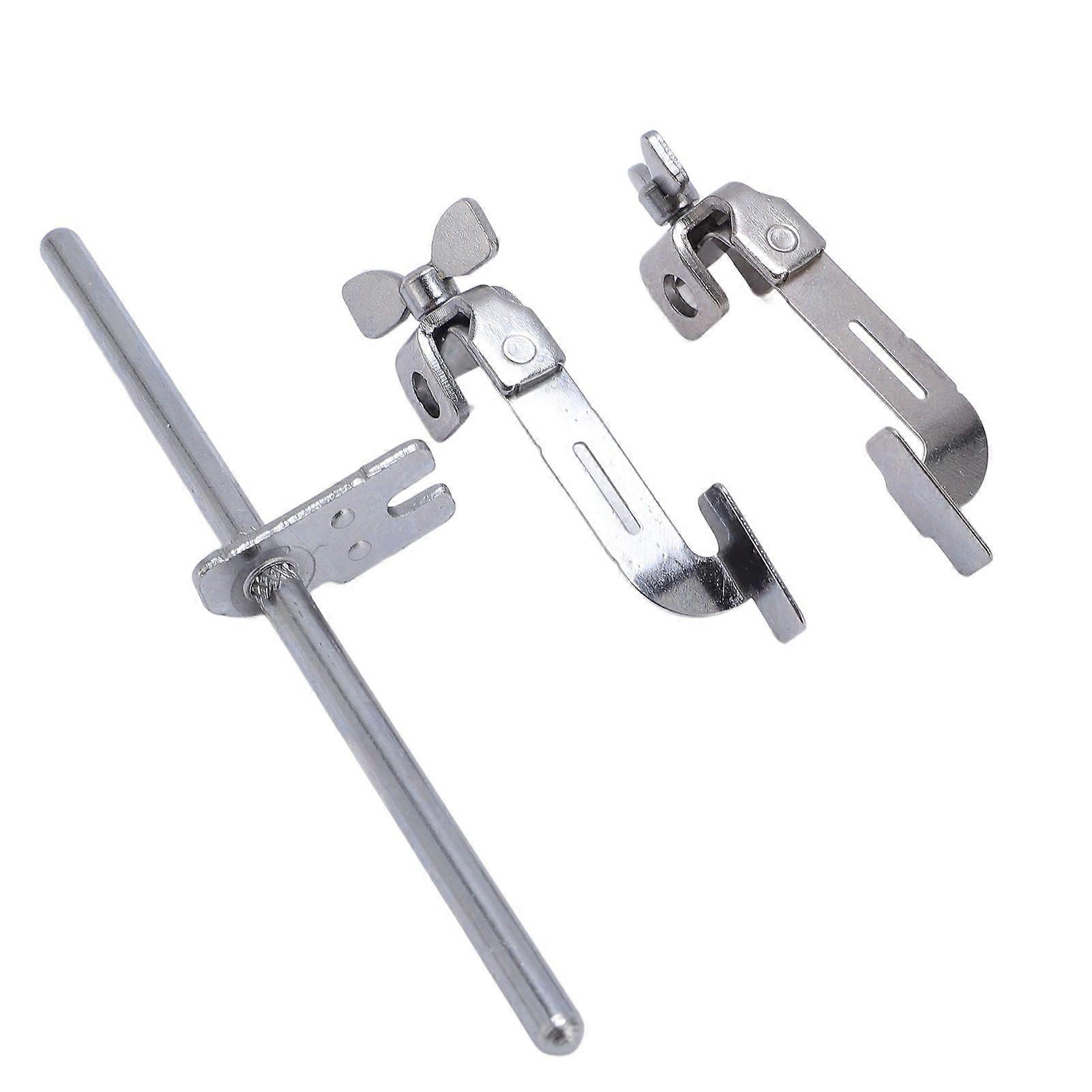 Lockstitch Double Guide Stitch Ruler Adjustable Sewing Machine Left and Right Stop Airplane Gauge Limitter