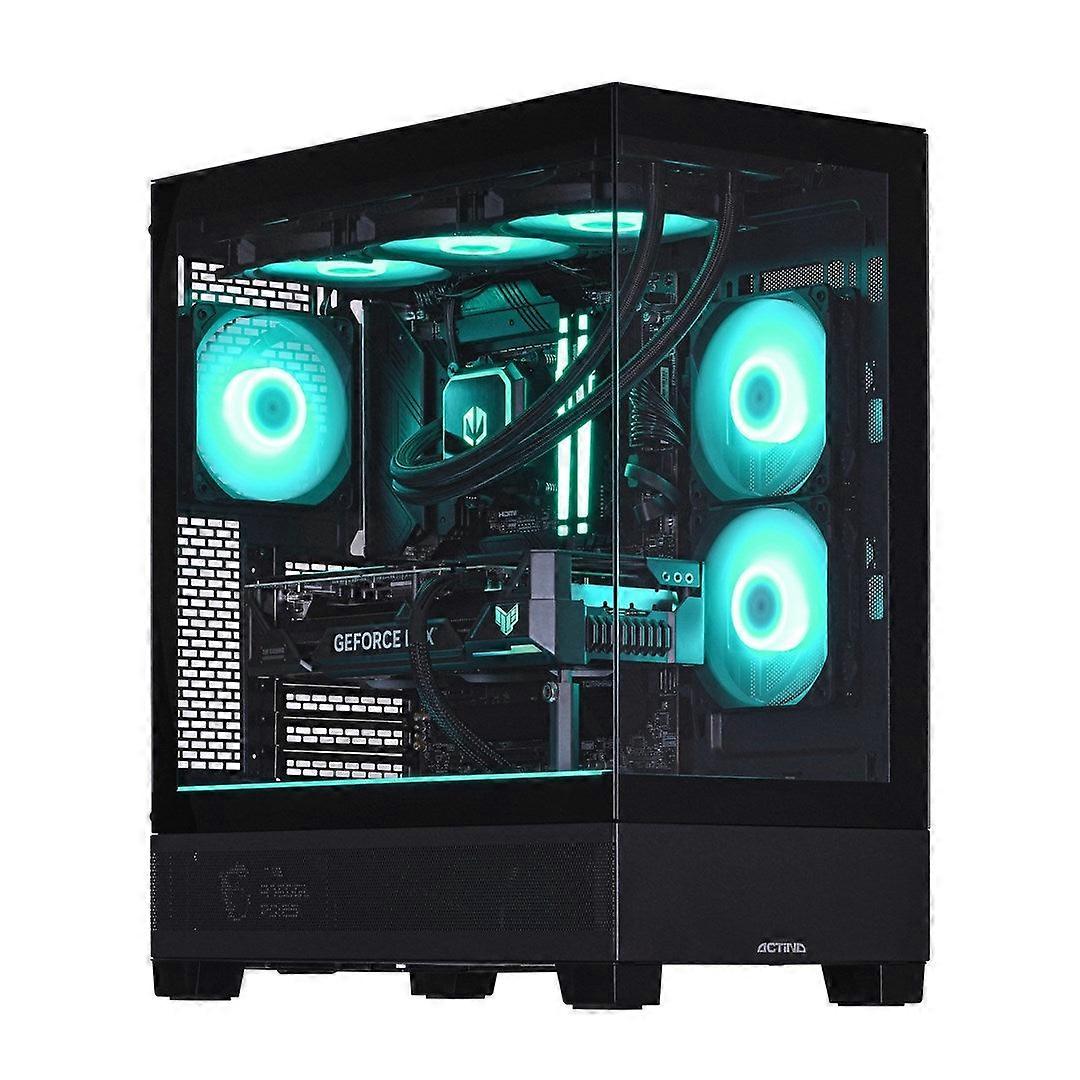 PC Actina 5901443417163 AMD Ryzen™ 7 7800x3d 32 Go DDR5-SDRAM 1 To SSD AMD Radeon RX 9070 XT Windows 11 Home Midi Tower Noir