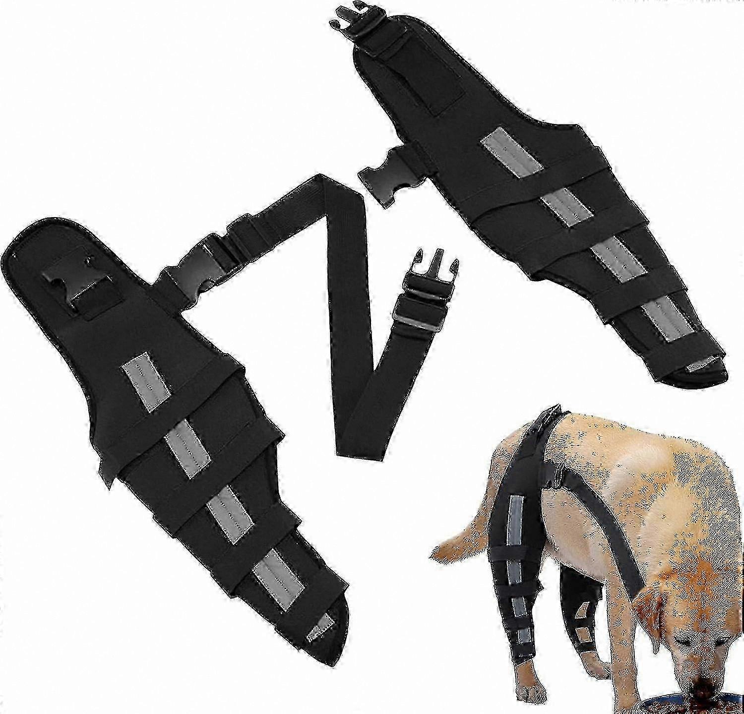 Canine Knee Support with Hip Stabilizer for Rear Leg Injuries and Joint Recovery Wrap