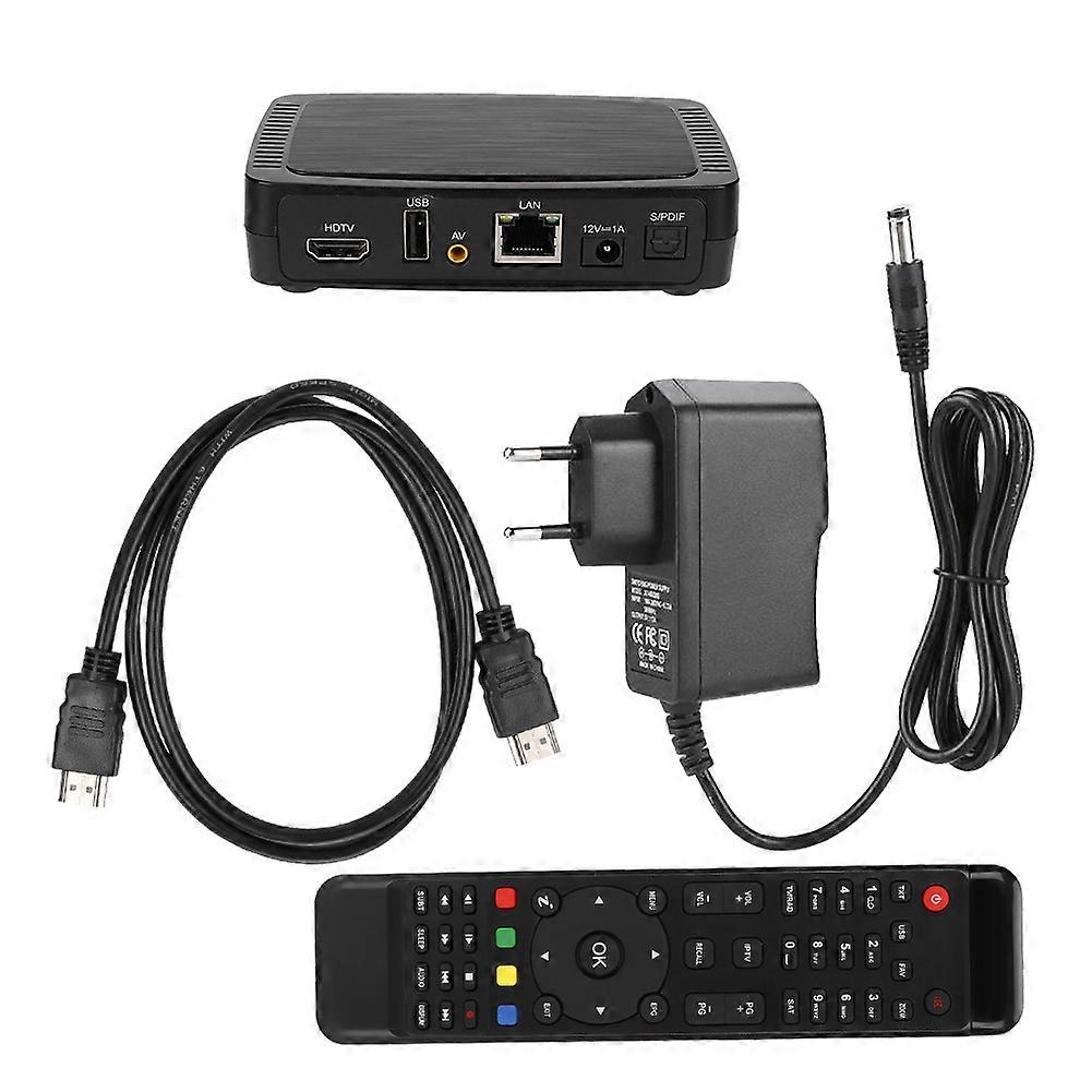 Intelligent M258 H.265 Digital TV Box IPTV Smart Set-top Box Decoder MPEG integrato (spina UE)