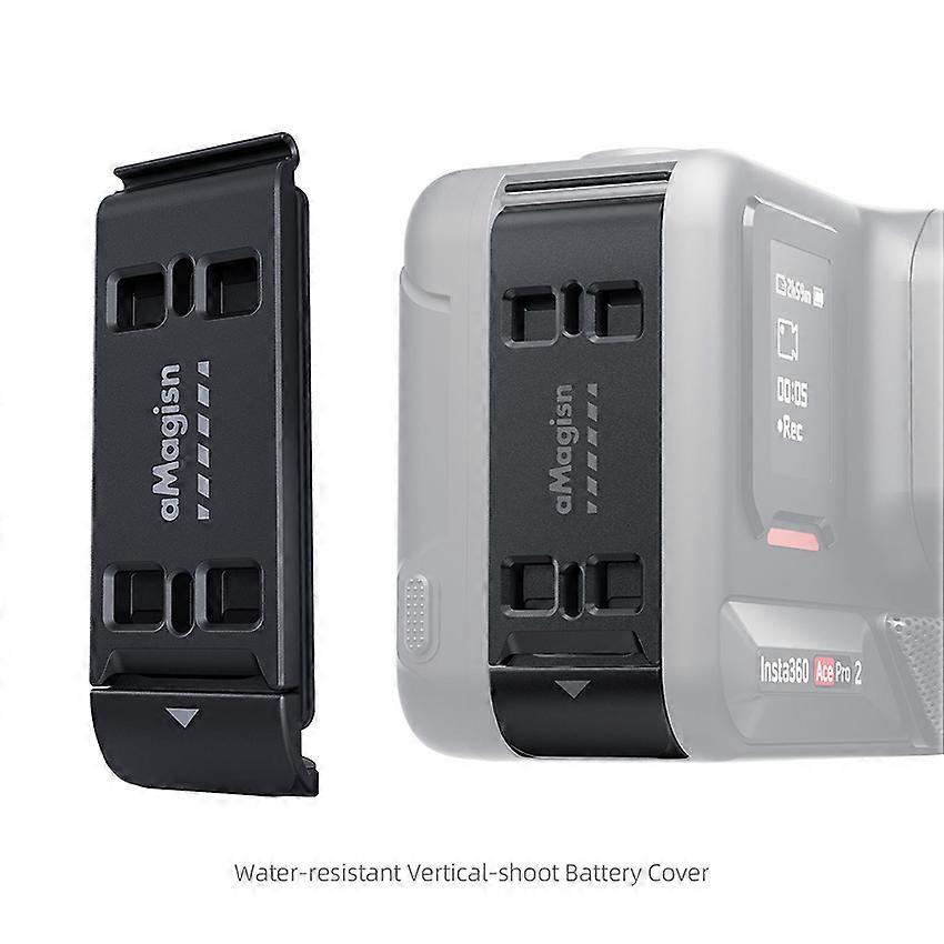 Waterproof Vertical Shooting Battery Cover Action Camera Accessories for Insta360 Ace Pro 2