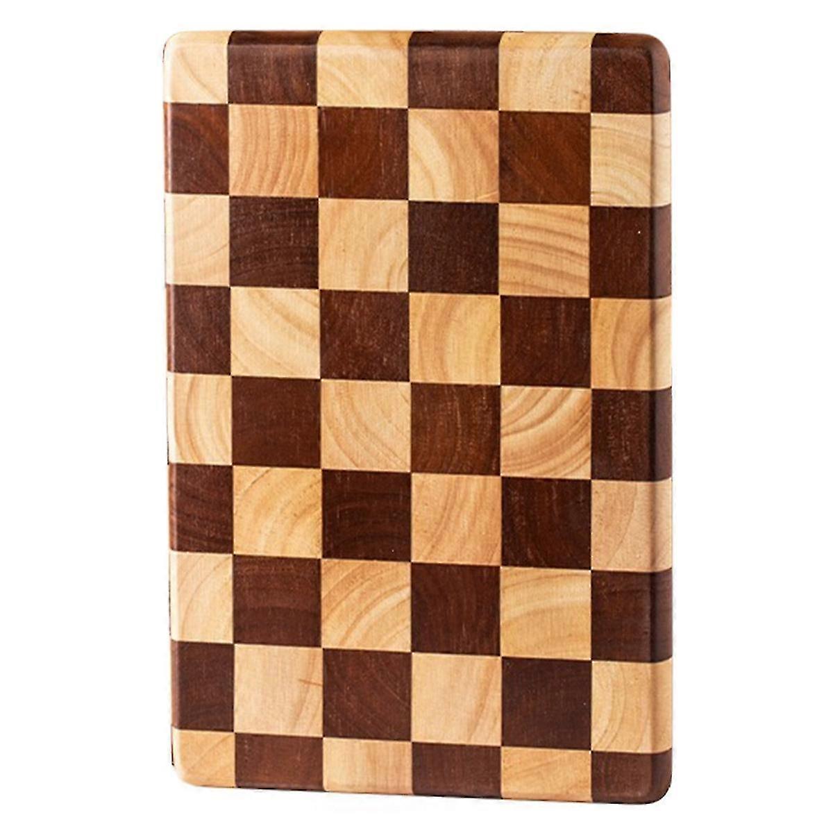 Cutting Board Chessboard Household Splicing Cutting Board Kitchen Fruit Supplement Board Solid Wood