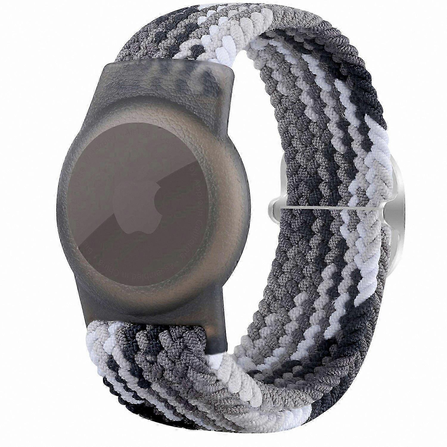 Woven Wristband with Protective TPU Case for Trackers and Adjustable Child-Friendly Band