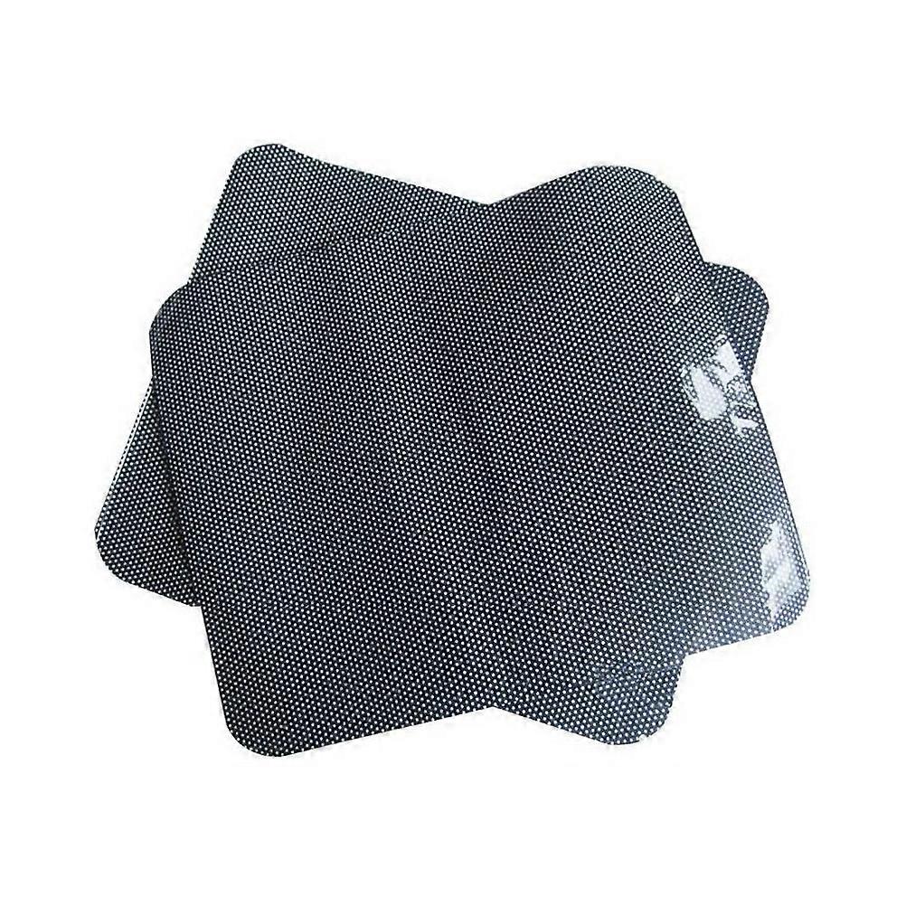 Black PVC Car Side Window Sunshade Sticker for Sun Protection with Strong Electrostatic Adsorption 2 Pairs