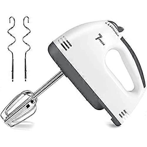 Hand Mixer Electric with Stainless Steel Accessories, 5-Speed Hand Held Mixer, Lightweight and Ergonomic Design