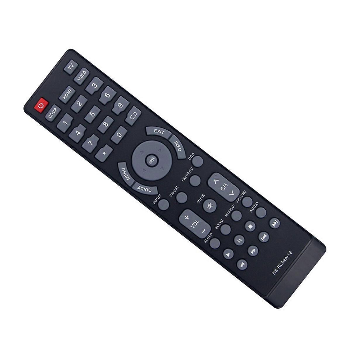 NS-RC02A-12 Remote Control Replace for LCD LED TV NS-15E720A12 NS-19E450A11 NS-22E730A12 NS-24E730A12