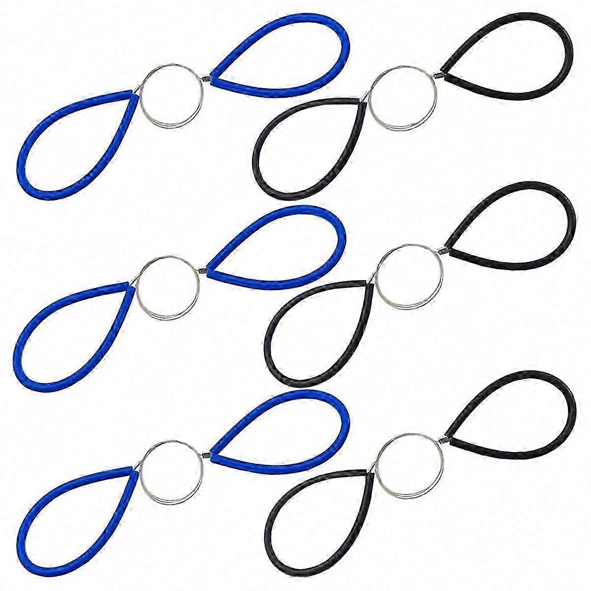 6PCS Steel Wire Clay Cutters with Rubber Handle for Pottery and Clay Crafting Tools