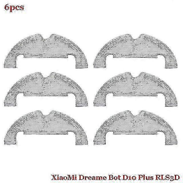 For Xiaomi Dreame Bot D10 Plus Rls3d Robot Vacuum Cleaner Replacement Parts Main / Side Brush Hepa Filter Mop Cloth Dust Bag