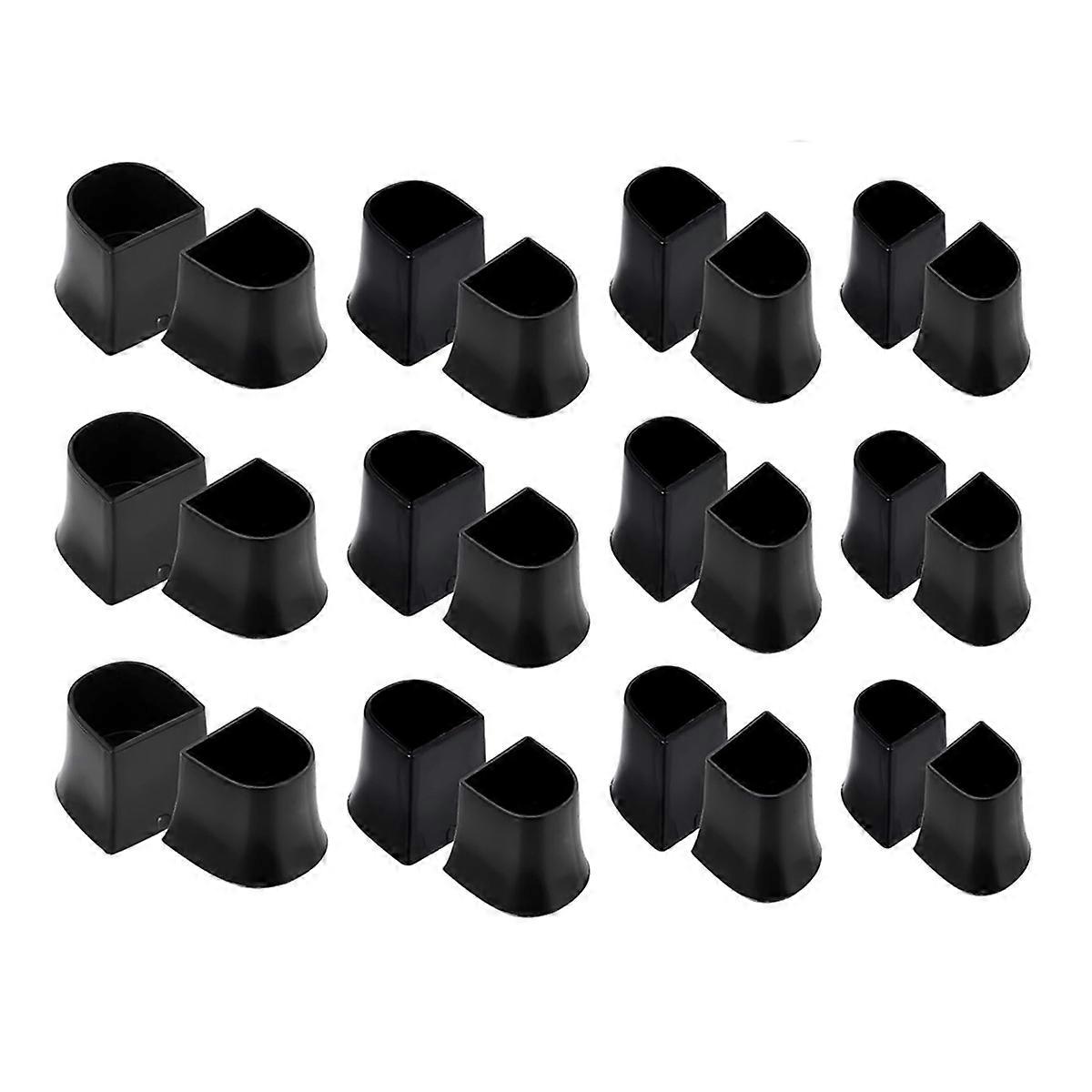 Heel Cap Protectors for High Heel Shoes U Shape 4 Sizes 12Pairs Anti-Slip Noise Reducing High Heel Protector