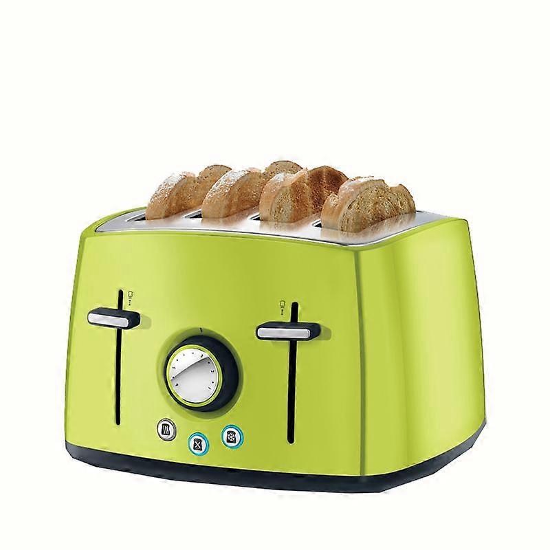 Household Automatic Bread Toaster Multi Function 4 Slot Toast Stainless Steel Breakfast Machine