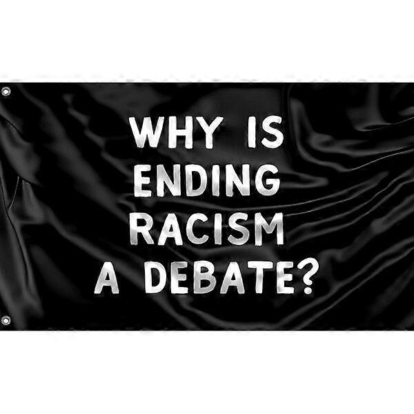 Mettre fin au racisme Flag Pattern 676