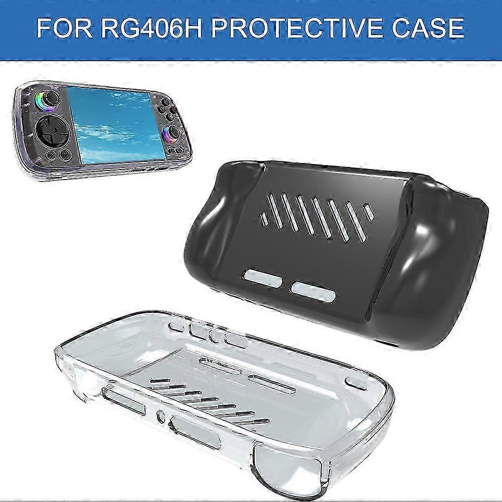 For ANBERNIC RG 406H game machine protective cover TPU cooling anti-drop case 2025