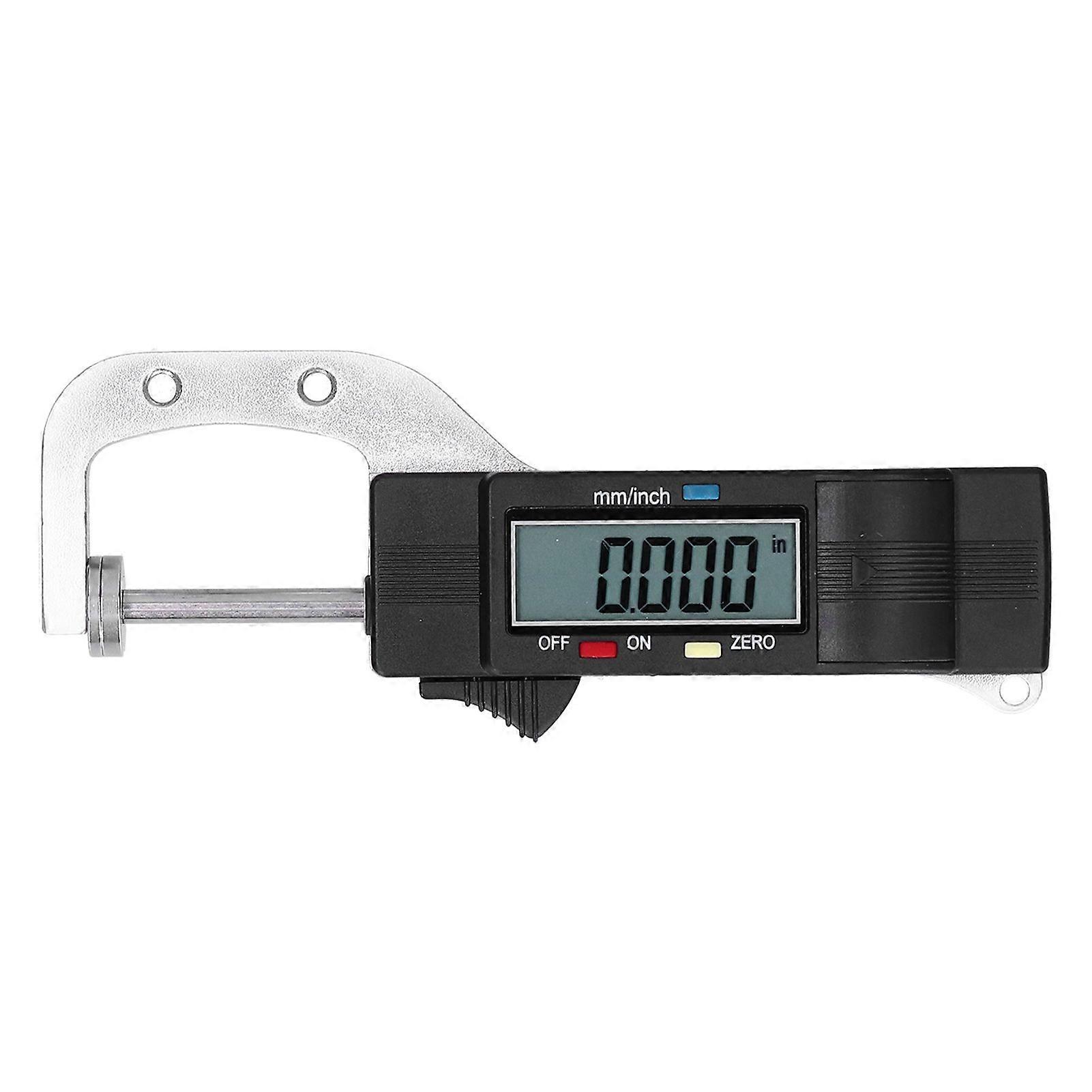 Digital Thickness Gauge Horizontal Measuring Hand Tool 0.01mm Accuracy for Jewelry 025mm