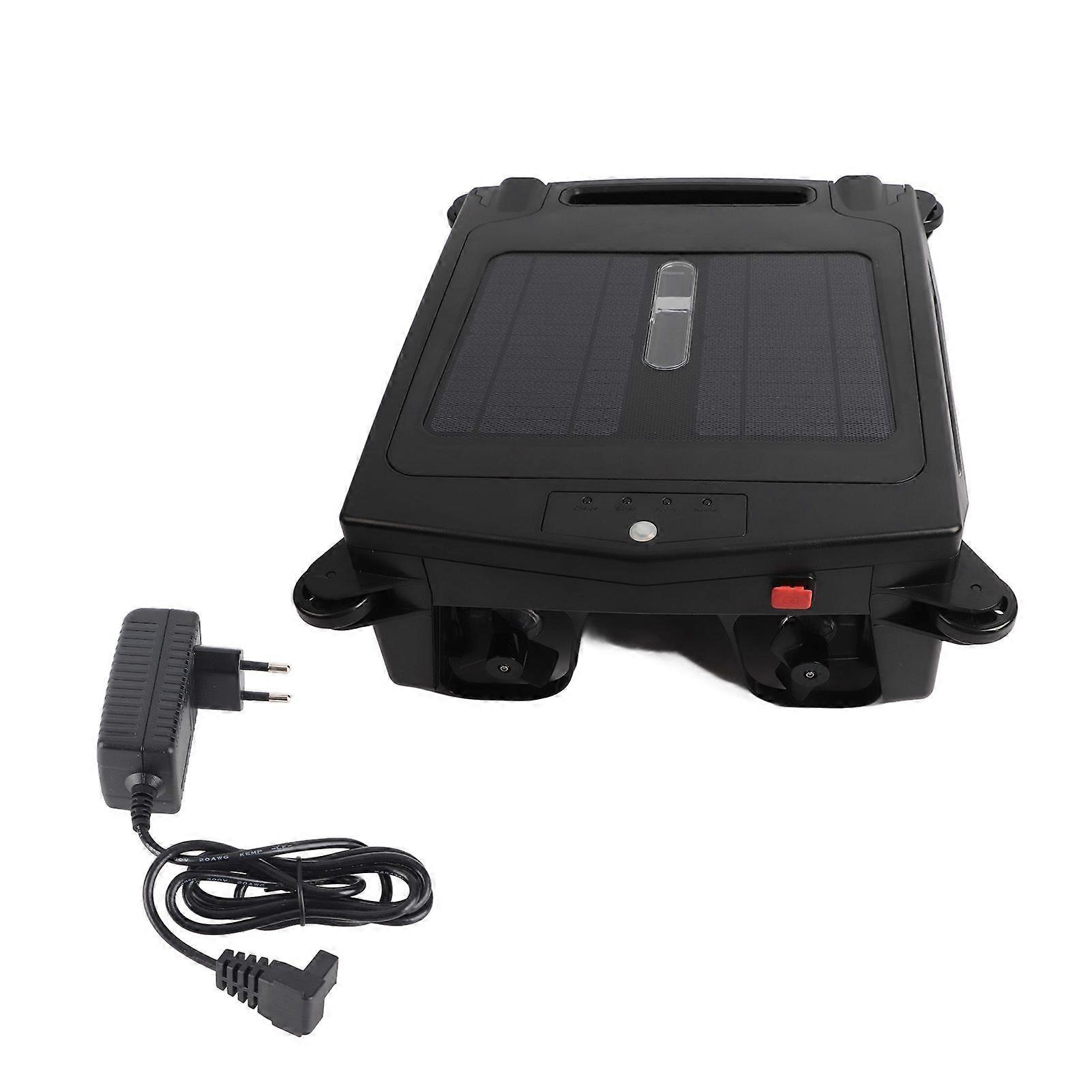 Automatic Robotic Pool Cleaner 80 400um Brushless Motor Solar Robotic Pool Skimmer with Auto Obstacle Avoidance