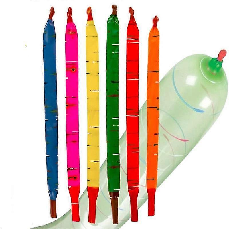 100 Pcs Rocket Balloons Plus - Party Pack, No Need For A Refill - Watch Each Screaming Balloon Rocket To The Sky!