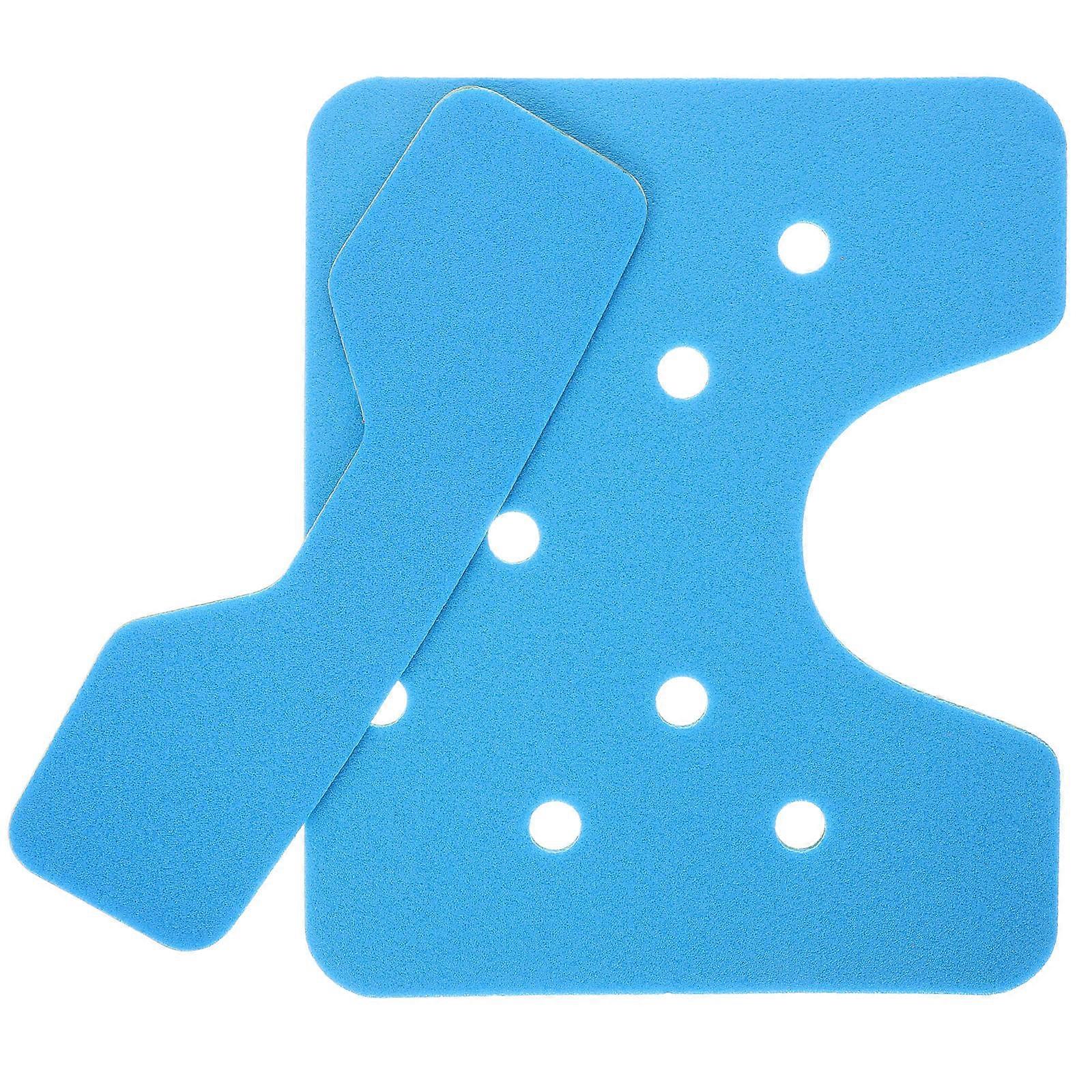 Waterproof Shower Chair Cushion Non Slip Shower Mats for Elderly 2Sets