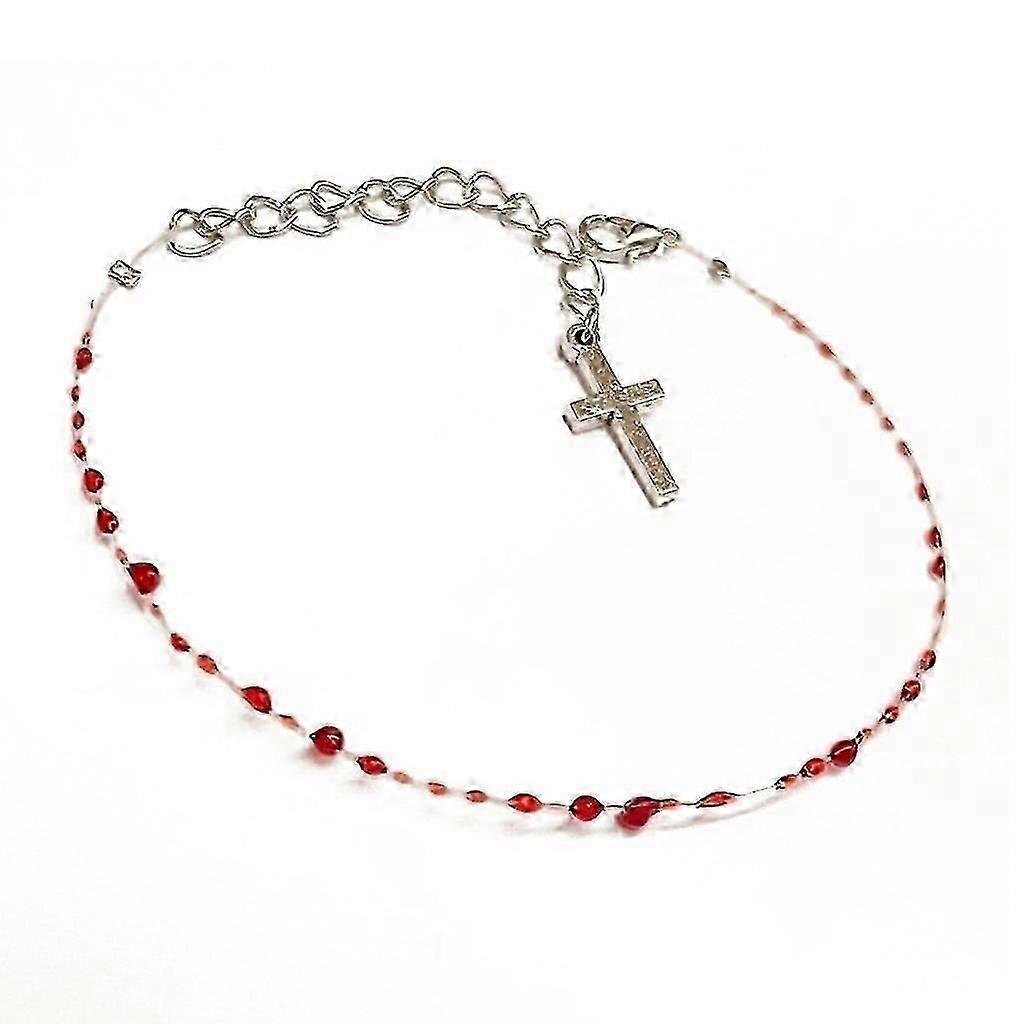 Blood Drop Bracelet for Adult Hip Hop Bracelet Statement Jewelry Accessories