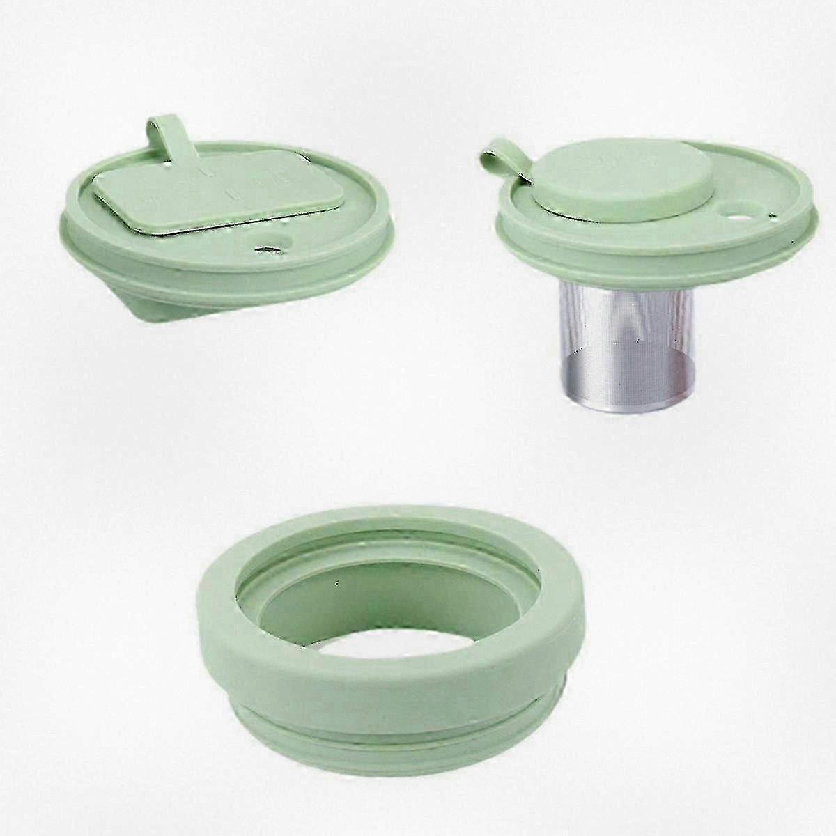 Compatible 40 Ounce Cover, Versatile Leak-Proof Top, Green