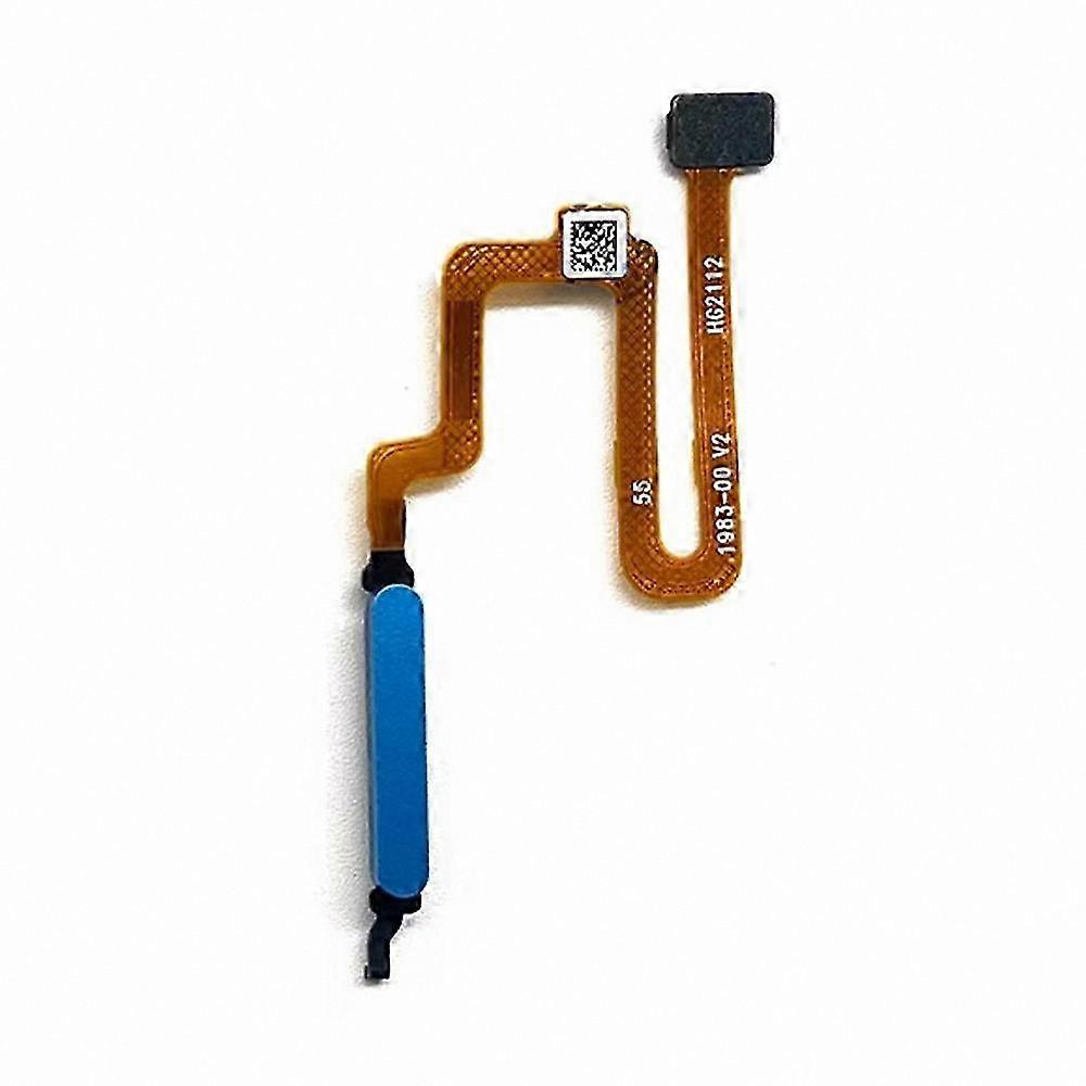 Blue Fingerprint Button Flex Cable for 4G Smartphone Home Key Replacement Part