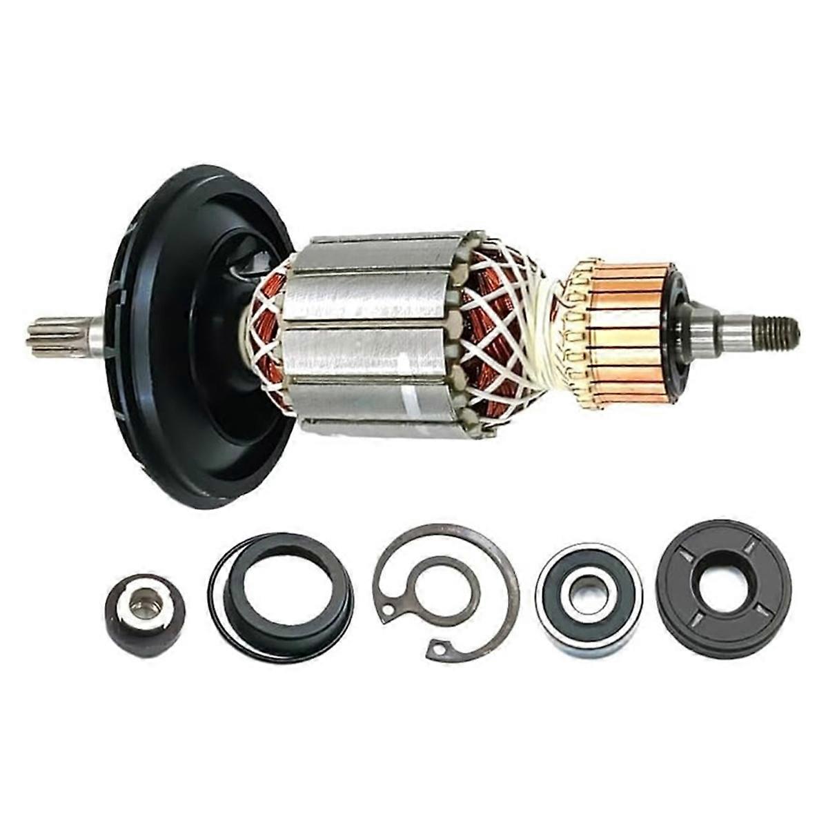 Replacement Armature Set for RH540 Armature Rotor 1619P10864 with Accessories for RH540 RH540S RH540M