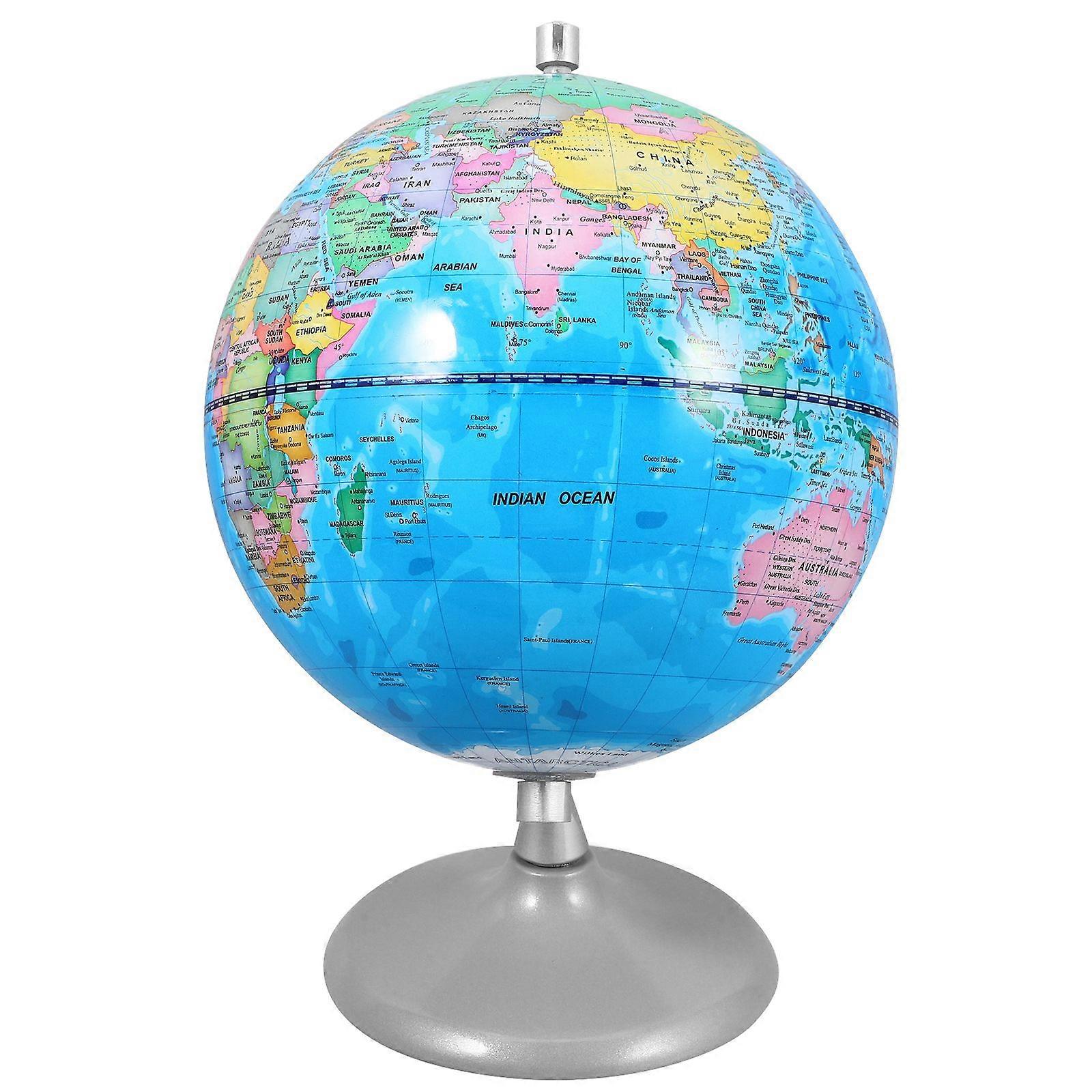 Earth Globe Decoration Kids Learning Terrestrial Globe Office Globe Adornment School Student Globe