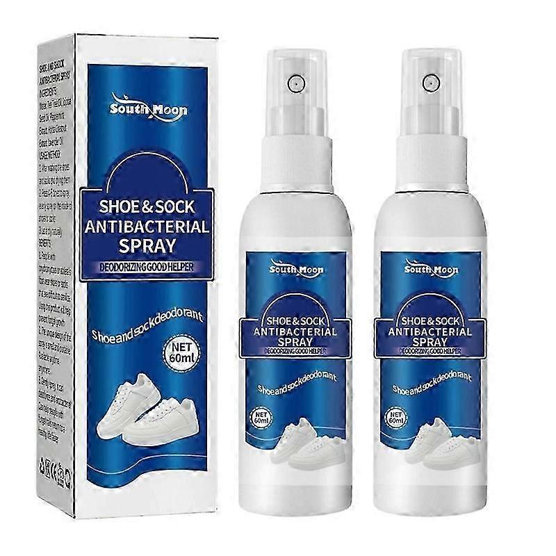 Natural Foot and Shoe Deodorizer Duo - Refreshing Spray for Odour Elimination and Freshness