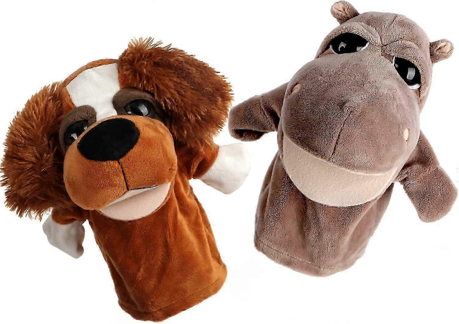 Animal Hand Puppet Theater Set with Open Mouth for Boys and Girls 2025