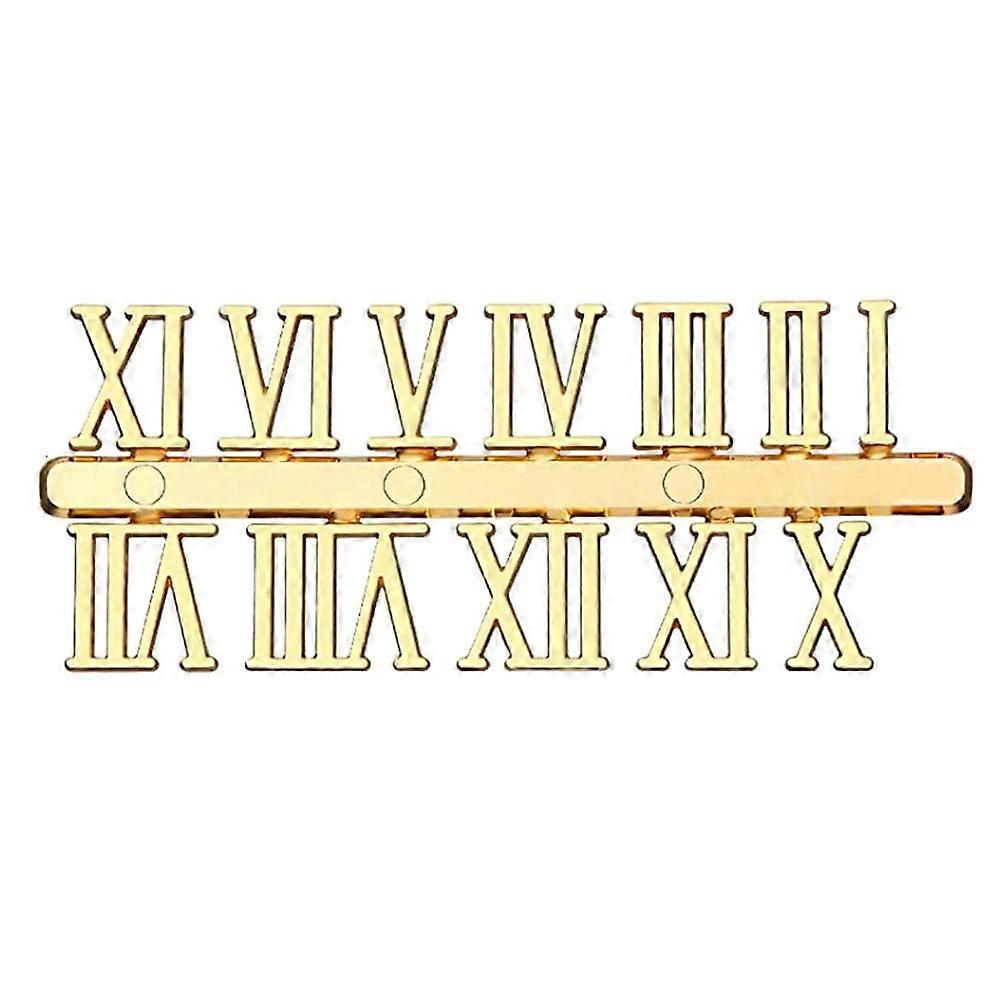 DIY Clock Numbers Roman Numerals Quartz Needle Wall Clocks Replacement Parts