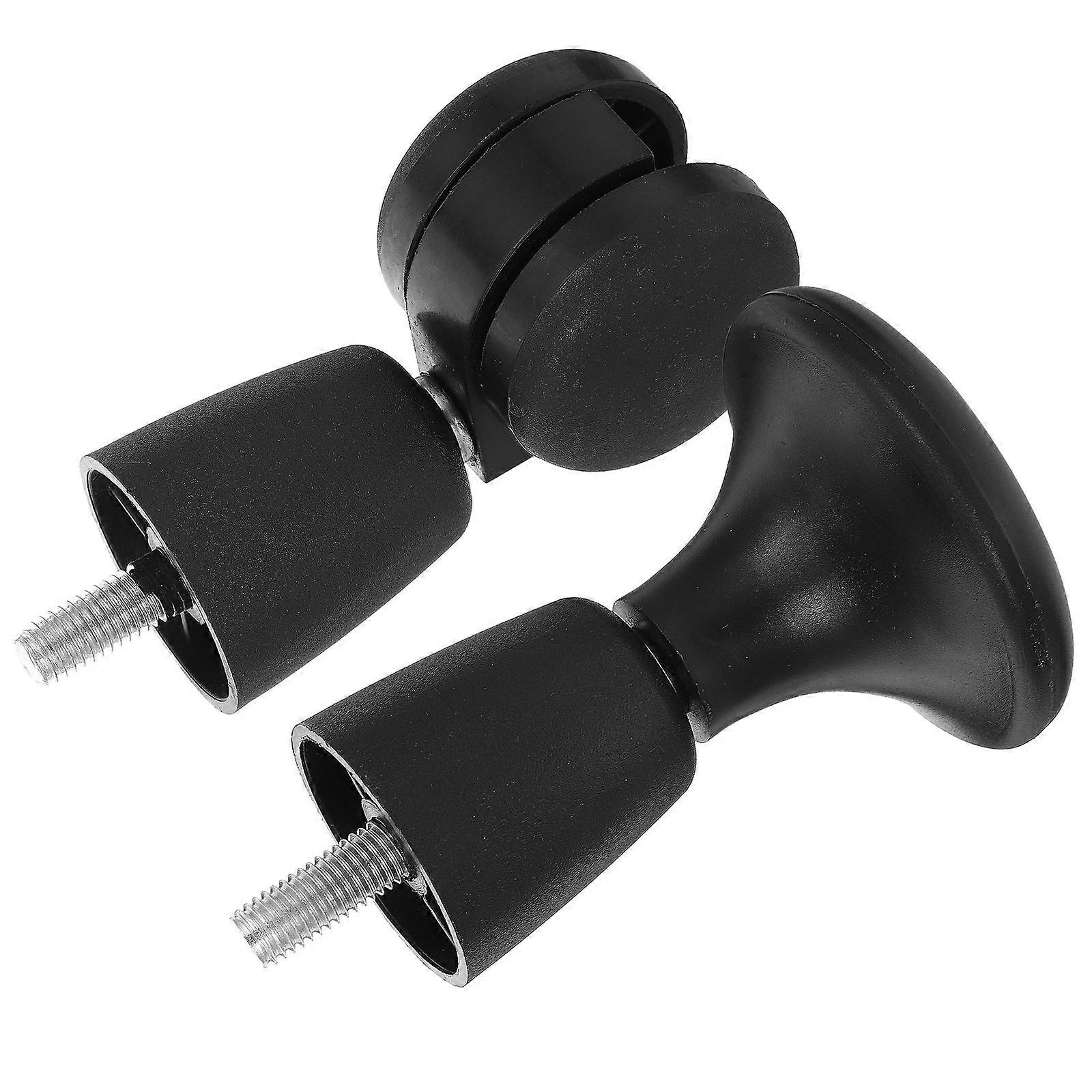 Office Chair Wheels Replacement with 5Sets Black ABS Casters for Durability