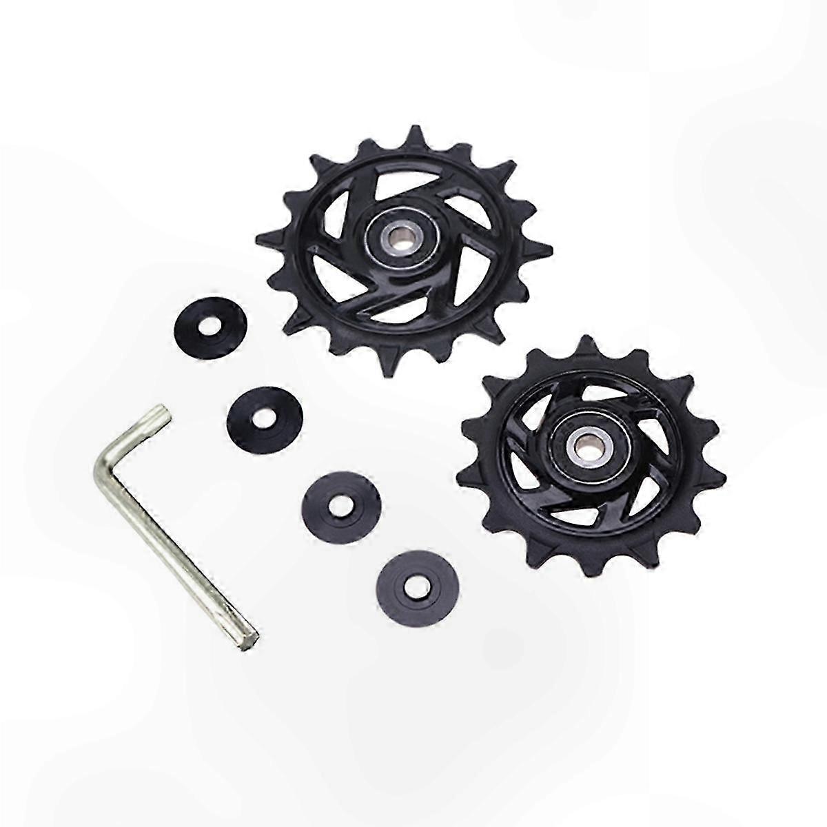 Pulley Wheel Set for 12-Speed T-Type Rear Derailleur Upgrade, 14T 16T Compatibility