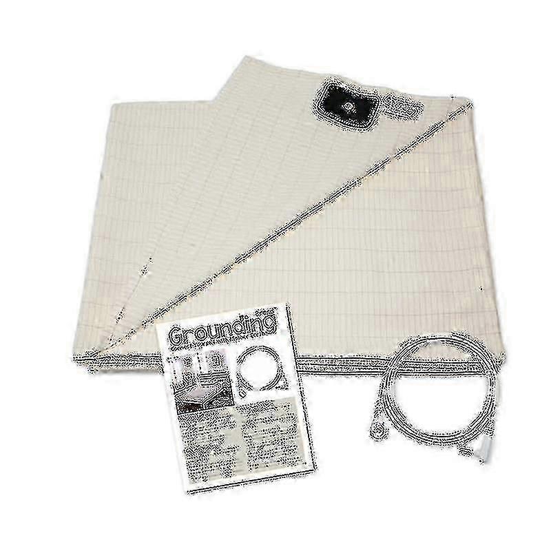 Grounding sheet for double bed with EMF protection 153x203cm