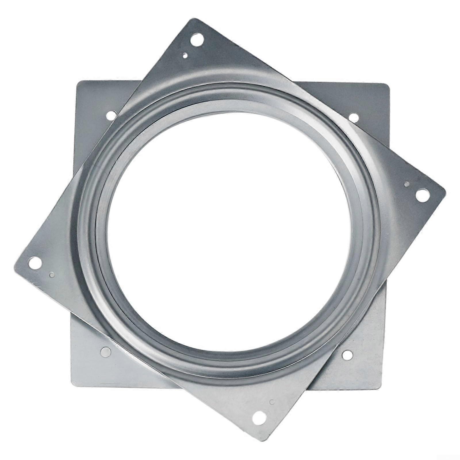 360 Degree Heavy Duty Metal Bearing Rotating Swivel Turntable Plate Desk Table, Metal Construction, 360 Degree Rotation