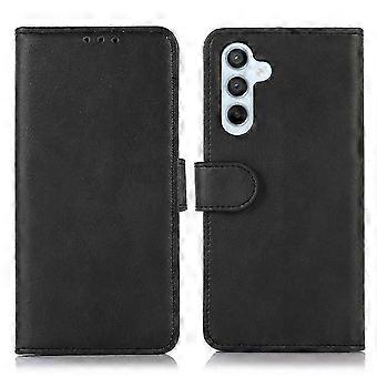 Compatible For Samsung Galaxy A35 5G Cell Phone Case Cowhide Texture Shockproof Stand Cover