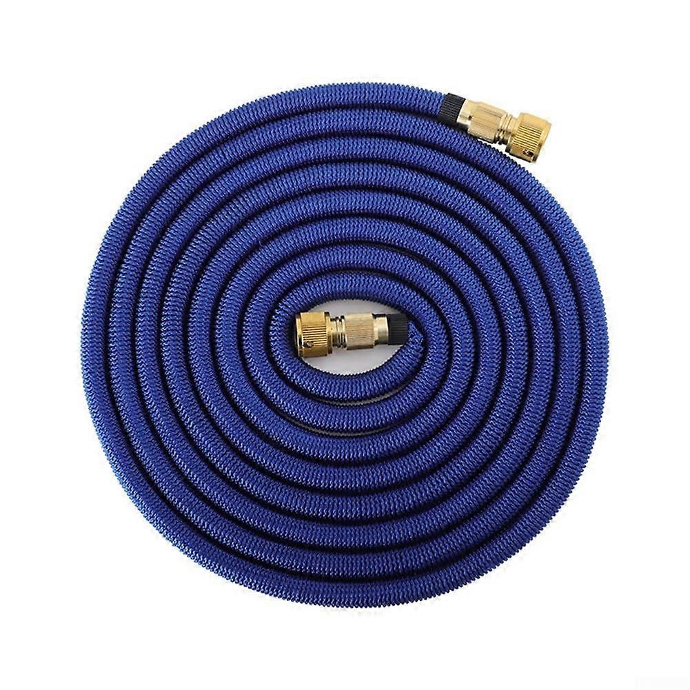 Expandable Garden Hose Set With QuickConnect Connector And Adjustable Spray Options Lightweight