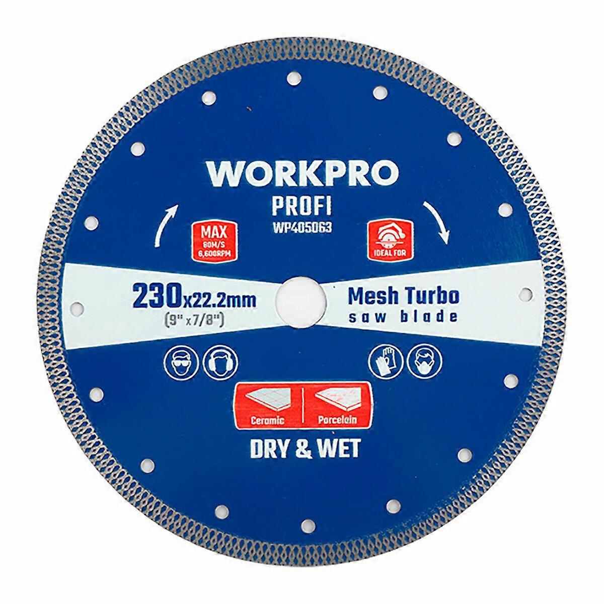 Cutting disc Workpro 22,2 mm