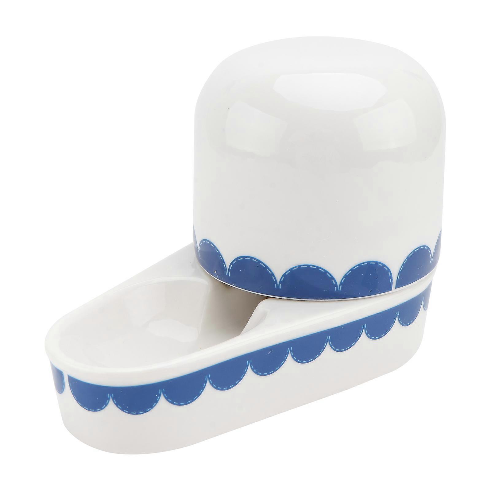 Ceramic Drinking Bowl 2Pcs Water Bowl For Pets Leak-Proof Design Perfect For Home Use With Durable Materials