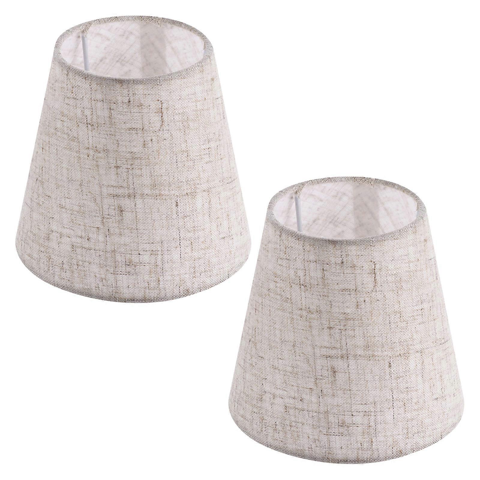 Lamp Covers Fabric Lampshade for Use 4Pcs Ceiling Lamp Accessories