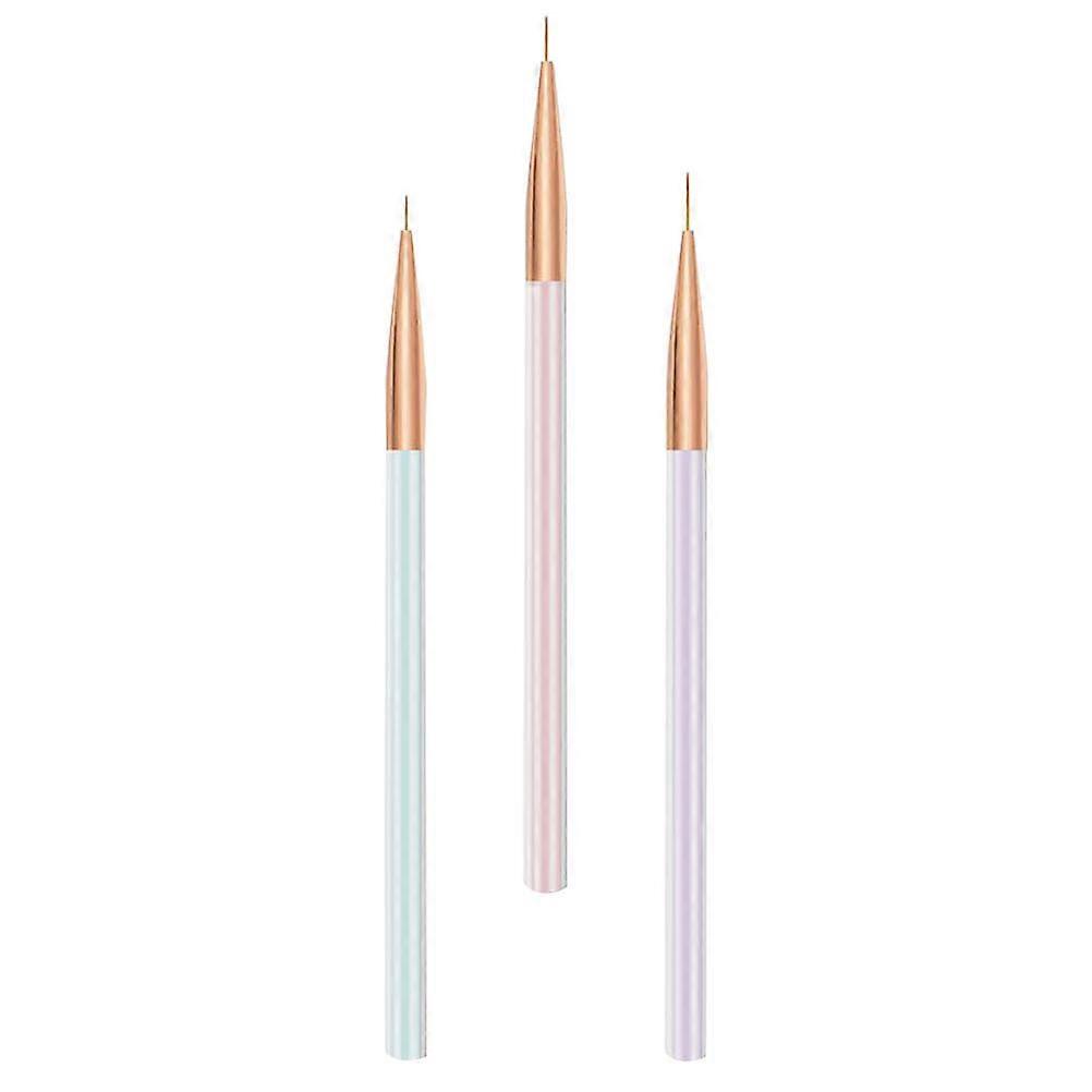 6Pcs Manicure Brushes Featuring Durable ABS Material Perfect For Nail Art And Carving In Assorted Color