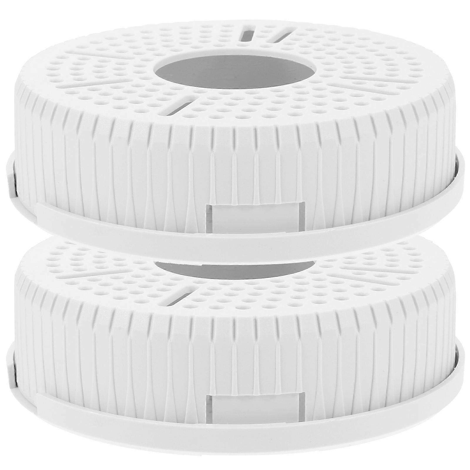 4Pcs Security Camera Wall Mount Bracket in Plastic for Home Use