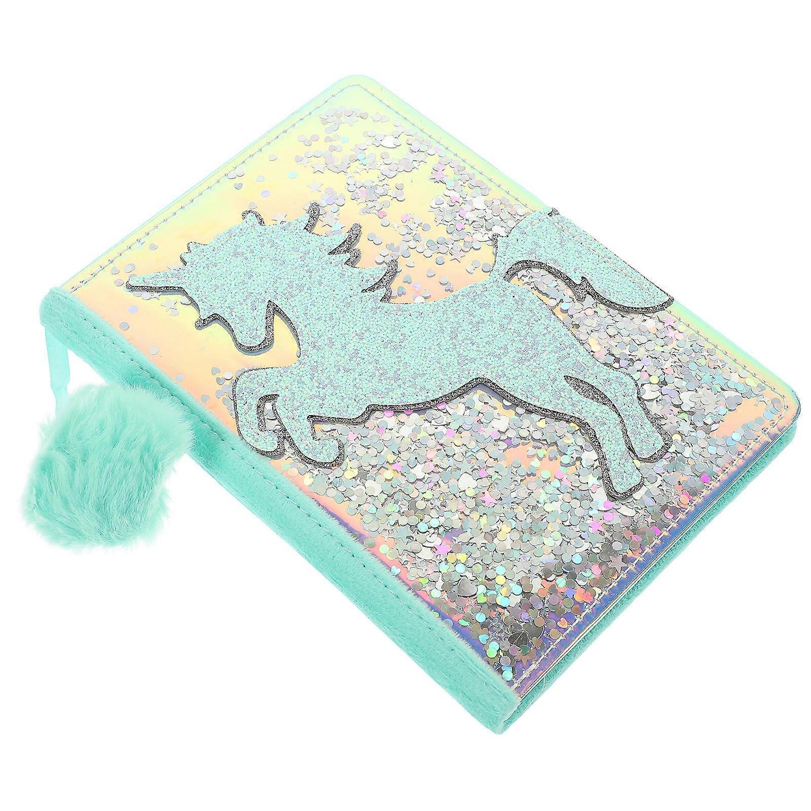 Cartoon Notebook Plush Cover Notebook for Girls Writing 5Pcs Small Diary