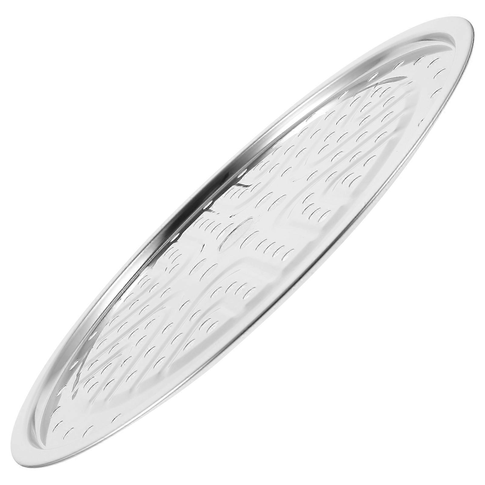 Πλάκα ατμού από ανοξείδωτο ατσάλι, σχάρα ψησίματος, αποστράγγιση, ψύξη, οικιακές συσκευές μαγειρέματος 1 τεμάχιο