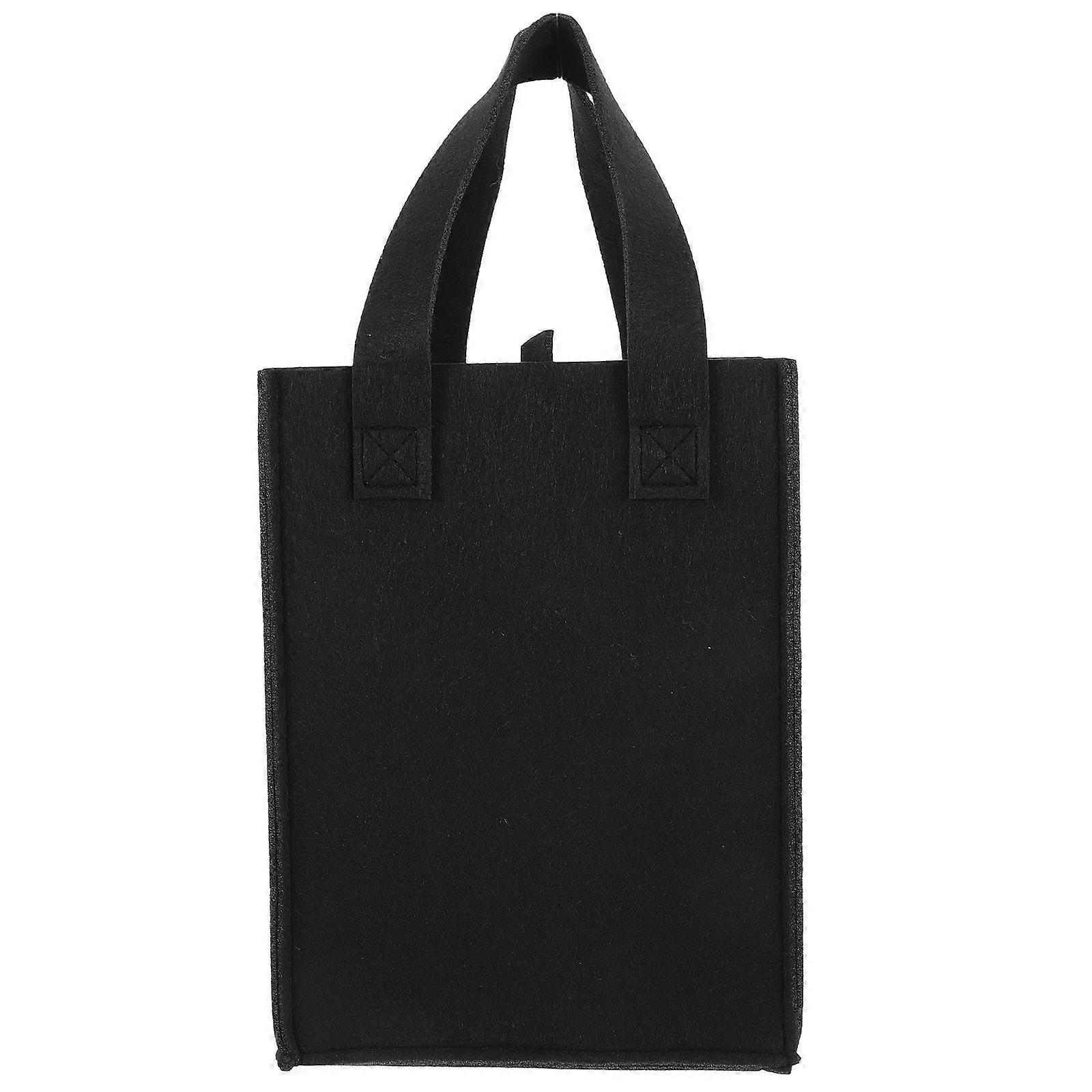 Unique Storage Bag Felt Fabric and Beautiful for Lovers Businesses Rectangular Shape 1Set