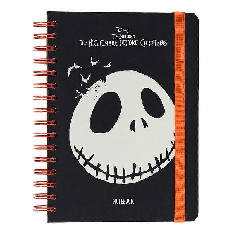Nightmare Before Christmas A5 notebook with lined pages