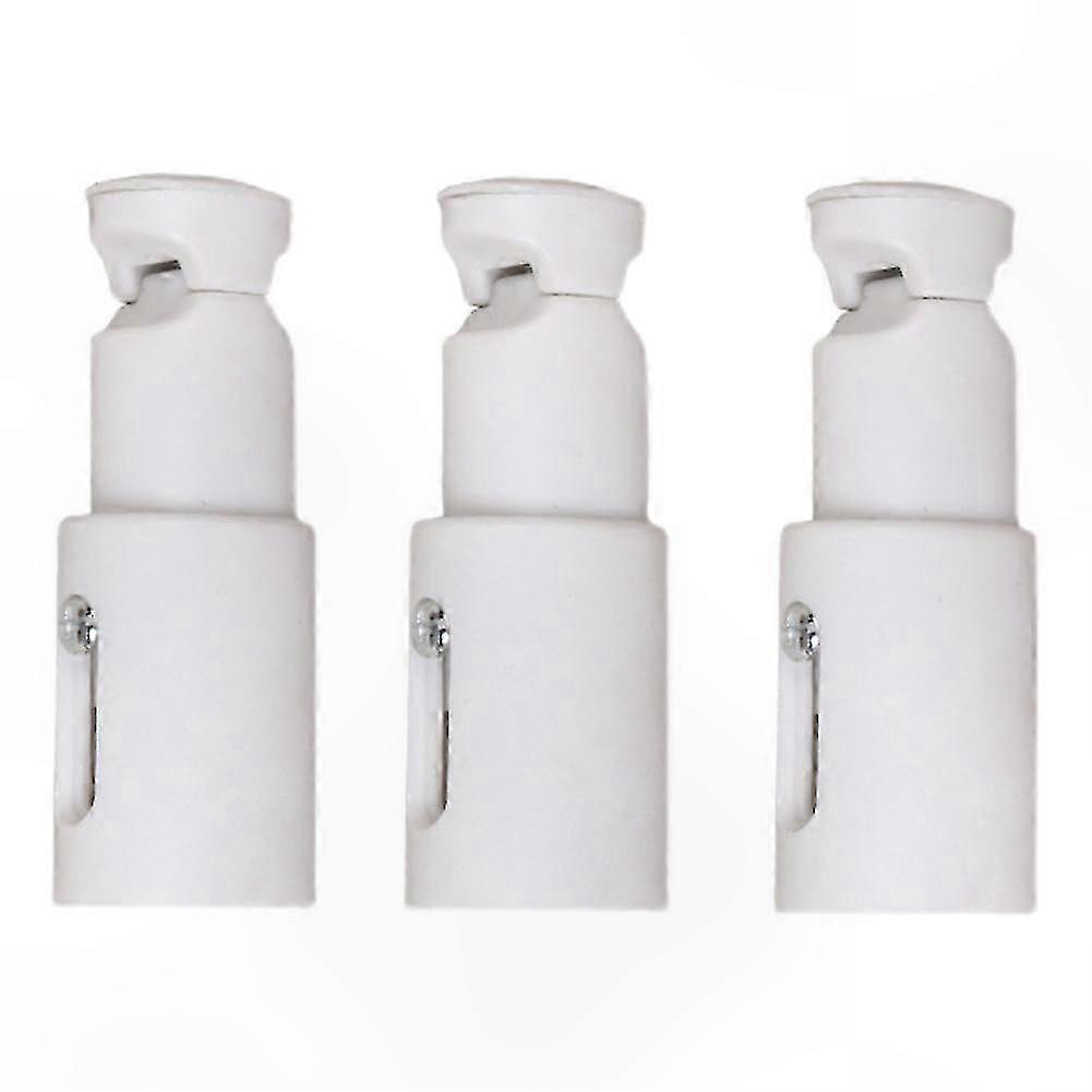 Durable Adjustable Brackets for Towel Rails, Set of 3, Steel Made, Fits 65mm to 82mm